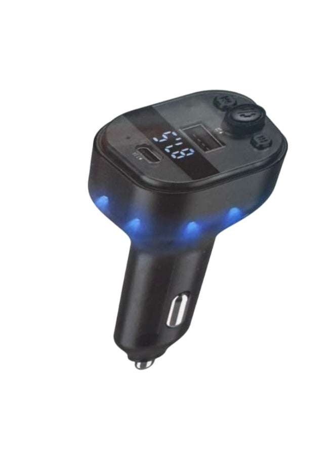 مشغل موسيقى السيارة اللاسلكي بتقنية بلوتوث Aspor A971 - مشغل موسيقى USB، شاشة LED، ومكالمات بدون استخدام اليدين